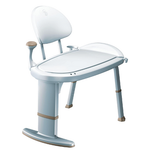 Moen Transfer Bench Premium, Adjustable Height, Anti-Slip Feet, 400 Lbs Capacity 25 x 18 Inch Seat