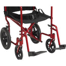 Drive Medical Lightweight Expedition Transport Chair Footrests, Pair, Moovkart.