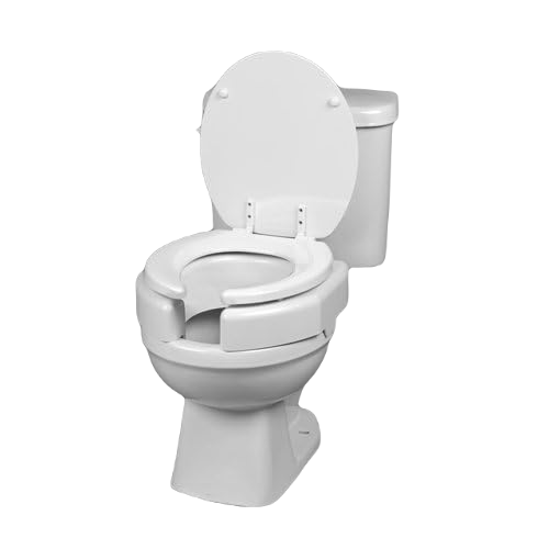 Drive Medical Elevated Toilet Seat Secure-Bolt Bariatric