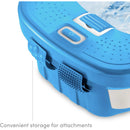 HoMedics Bubble Bliss Foot Spa for men and women with toe-touch control and a drain spout. Moovkart