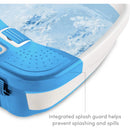 HoMedics Bubble Bliss Foot Spa showing raised massage nodes and splash guard design. Moovkart