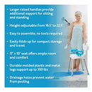 Carex E-Z Bath and Shower Seat with Handles
