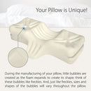Therapeutica Cervical Sleeping Pillow, Ergonomic Support for Spinal Alignment, Average Size