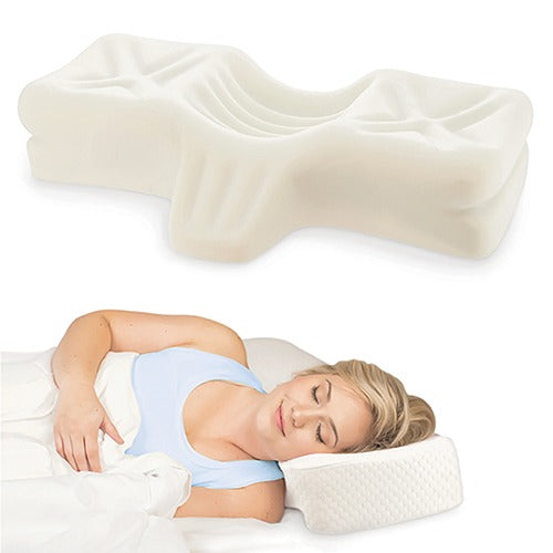 Therapeutica Cervical Sleeping Pillow Average with ergonomic design, Moovkart