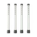 Medline Walker Footpiece Extension Kit, Set of 4 - Enhance stability and support for your walker with durable footpiece extensions. Moovkart