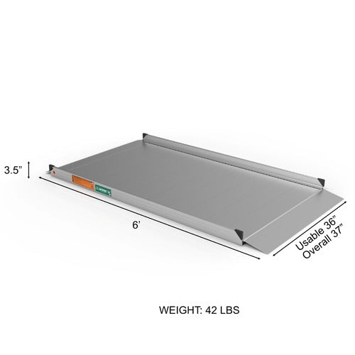 EZ-Access Gateway 3G Solid Surface Portable Ramp, Aluminum