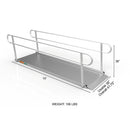 EZ-Access Gateway 3G Portable Ramp Solid Surface with Two Line Handrails