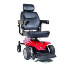 Golden Technologies Alante Sport Power Chair with red color shroud, 28" turning radius, and 300 lb weight capacity. Moovkart.