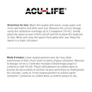 Acu-Life Medicine Dosage Spoon with Easy-Read Measurement and Non-Breakable Design, 2 Teaspoon