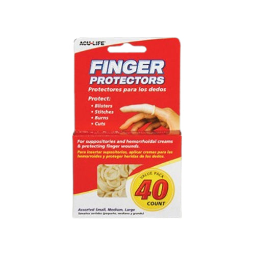 Finger (Protectors) Cots Package of 40 Assorted