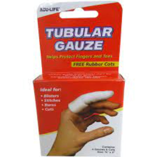 Tubular Gauze with Finger Cots
