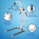 Hoyer Deluxe Power Patient Lift with Six-Point Cradle