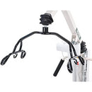 Hoyer Deluxe Power Patient Lift six-point cradle supports 400 lbs for secure transfers, Moovkart