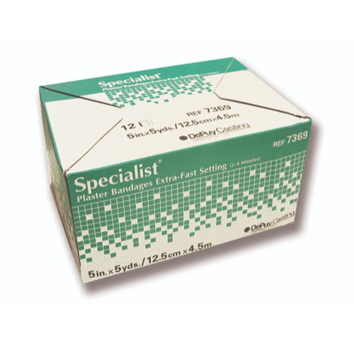 AmericanMedMart Specialist Plaster Bandages Fast Setting, Box of 12