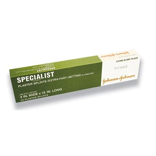Generic Specialist Plaster Splints X-Fast Setting, Box of 50