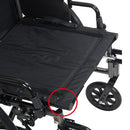 Drive Medical Cruiser III Lightweight K3 Wheelchair with Desk Arms, Swing-Away Footrests, 16 Inches Seat Width