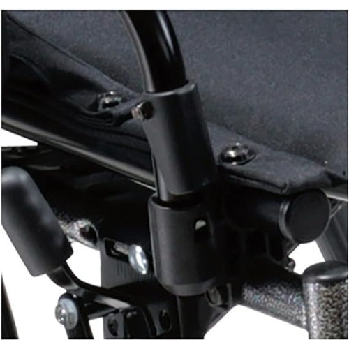 Drive Medical Cruiser III Wheelchair with Detachable Full Arms and Elevating Legrests, 20 Inches