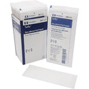 Box of 50 Kendall Telfa 3 × 8 inches dressings in peel-back packaging for hygienic access, Moovkart
