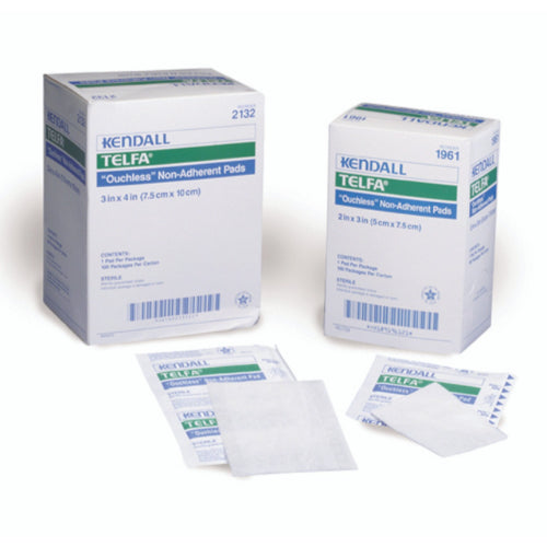 Kendall Telfa Non-Adherent Dressing, 3 x 8 Inches, Box of 50