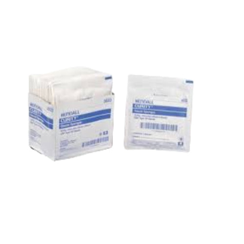 Curity Gauze Sponge 2 X 2 8-Ply Sterile (50 packs of 2)