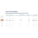 Covidien Curad Finger Adhesive Strips, 1 x 3 Inch, Plastic Bandages Box of 50 for Wound Care