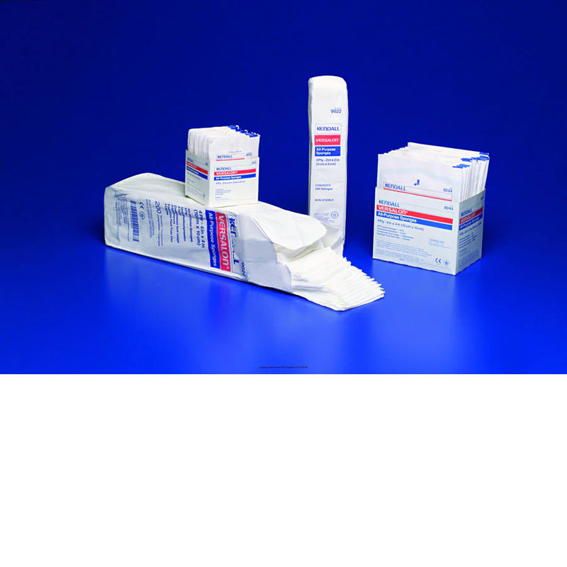 Kendall Versalon Gauze Sponge, 2 x 2 Inches, 3-Ply, Pack of 200