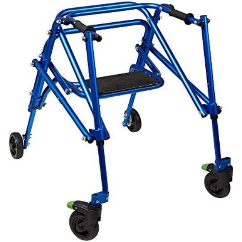  Discover for Circle Specialty 4-Wheeled Walker. Lightweight, adjustable for stability and maneuverability. Shop now at Moovkart for a lightweight mobility aid!