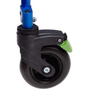 Circle Specialty KLIP Walker, Blue, Medium with 4-Wheel, Height Adjustable for Pediatric Mobility Support