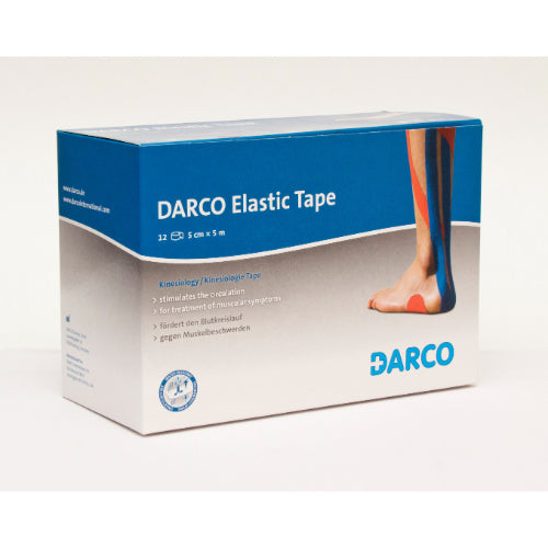 Darco Kinesiology Tape, 2 Inches x 16.5 Feet, Black