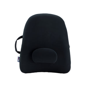 ObusForme Lowback Backrest Support for Spine Alignment and Posture Support, Black