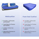 Roho MobiCushion Sedens 500, 4-Inch Height Pneumatic Pressure Relief Seat Cushion