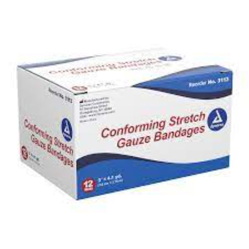 Non-Sterile Conforming medical Stretch Gauze 2" x 4.1 yards (12 per Box )
