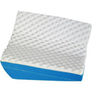 Hermell Dual Position Comfort Wedge, Contoured Foam Back Support with Washable Cover