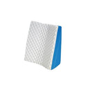 Hermell Dual Position Comfort Wedge, Contoured Foam Back Support with Washable Cover