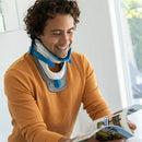 Miami J cervical collar featuring anti-microbial Sorbatex padding. Moovkart