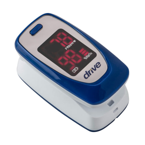 Drive Medical Pulse Oximeter Fingertip - Compact and accurate device for monitoring SpO₂ and pulse rate, Moovkart