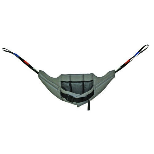 Hoyer Standing Sling for Journey Lift, non-slip back pad, adjustable waist strap, toileting access, Moovkart