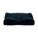 ObusForme Sitback Cushion Black for Back or Seat with Contoured Foam and Soft Cover