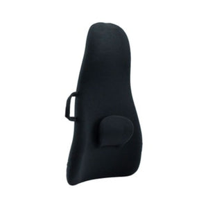 ObusForme Highback Backrest Support, Black, Extra Long with Adjustable Lumbar Pad Hover