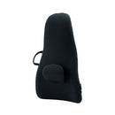 ObusForme Highback Backrest Support, Black, extra long with adjustable lumbar pad and firm frame