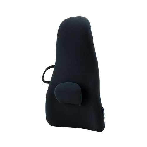 ObusForme Highback Backrest Support, Black, Extra Long with Adjustable Lumbar Pad