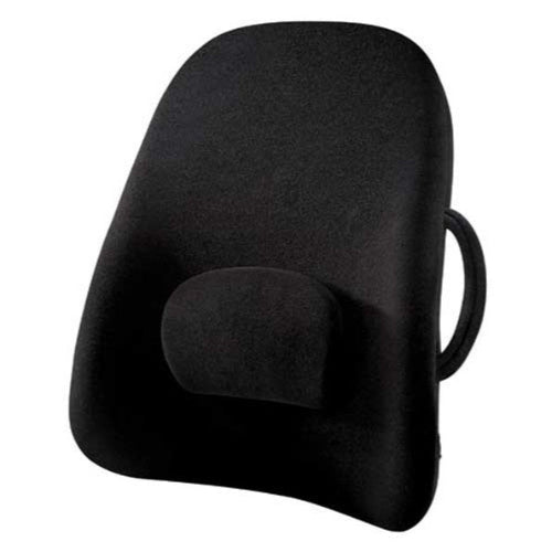 ObusForme Wideback Backrest Support Black – Extra-Wide Ergonomic Lumbar Cushion for Superior Back Support & Comfort, Moovkart.