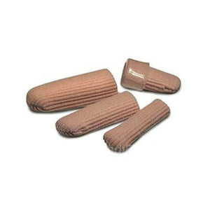 PediFix Visco-GEL Ribbed Digital Caps for Toe Protection, Gel with Mineral Oil, Small/Medium, Pack of 6 Hover