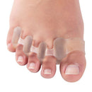 PediFix Visco-GEL 5-ToeBuddy, Toe Separator for Alignment, Bunion and Pain Relief, Pair