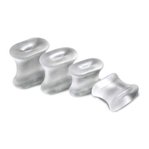 Pedifix ViscoGel Toe Spacers, Soft Gel Bunion Corrector, Pack of 4
