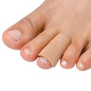 PediFix Visco‑GEL Fabric‑Covered Toe Tube Small, Cushioned Gel Lining SoothesCorns, Trims to Fit
