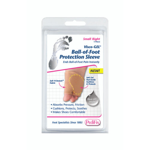Visco-GEL Ball-of-Foot Protection Sleeve Small Left