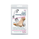 PediFix Visco‑GEL Achilles Protection Sleeve Small, Gel Releases Mineral Oil and Vitamin E for Heel Comfort