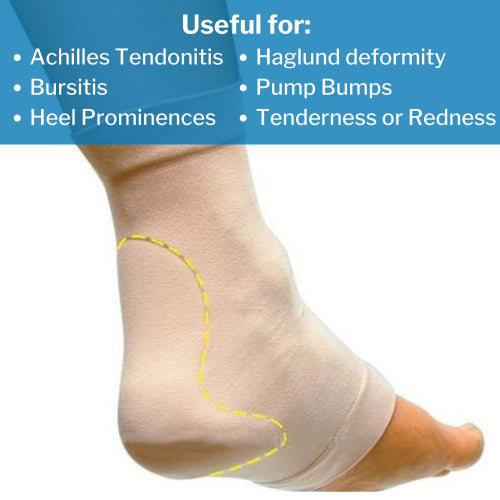 PediFix Achilles Heel Protection Sleeve, Large/X-Large, Pack of 1
