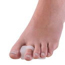 PediFix Visco-GEL ToeCoach Spacers, Left for bunion relief, hammer toe cushion, and toe alignment.Perfect for comfort and support, Moovkart.